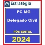 Delegado Civil PC MG - Reta Final - Pós Edital (Estratégia 2024) Polícia Civil Minas Gerais